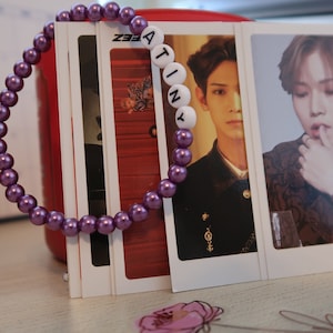 Ateez Atiny Purple Beaded Bracelet