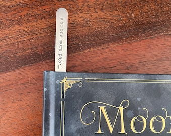 Engraved Metal Bookmark | Custom Bookmark
