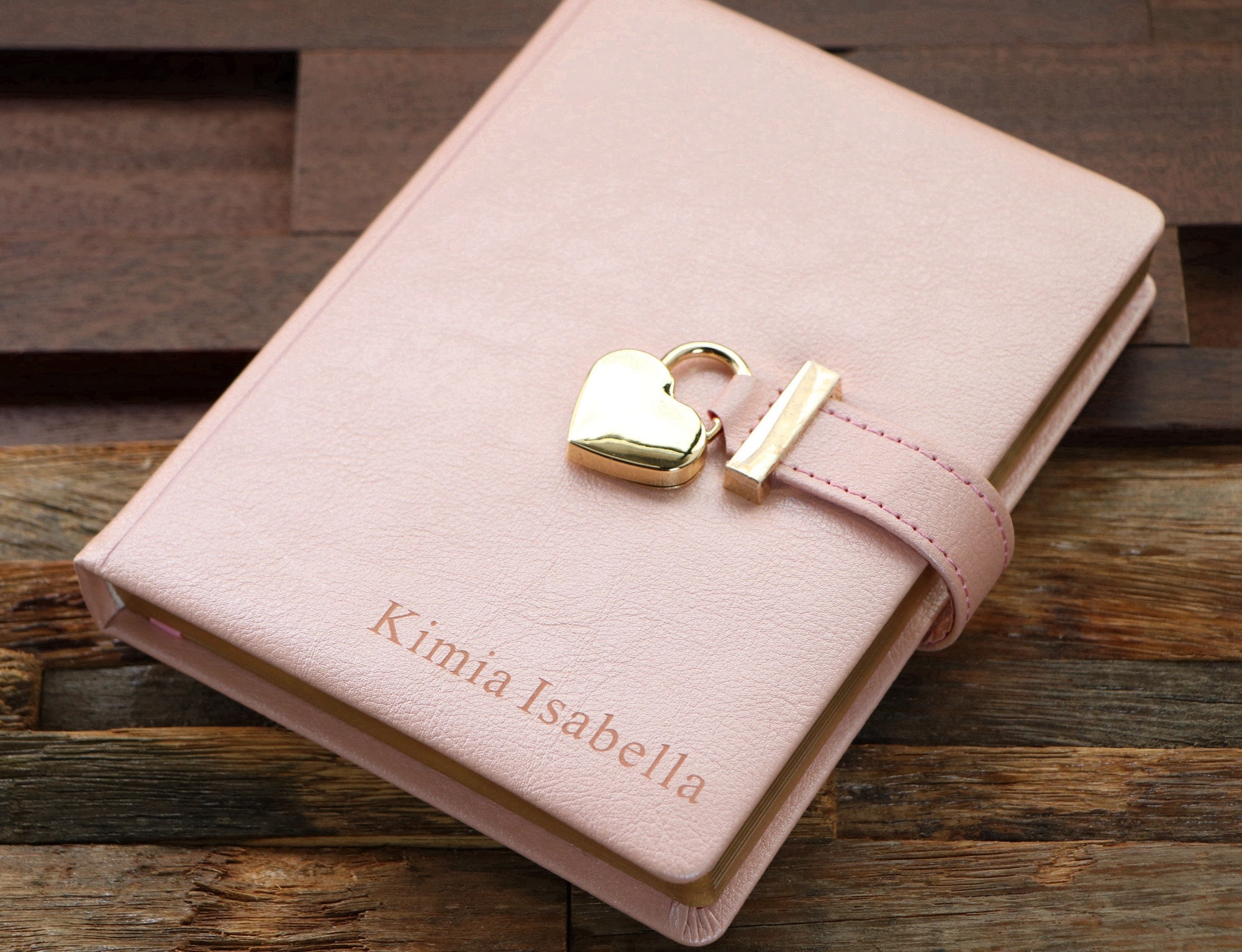 Engraved Diary with Lock and Key, Personalized Journal with Lock, Gift for Children, Daughter, Granddaughter, Mother&#39;s Day Gift