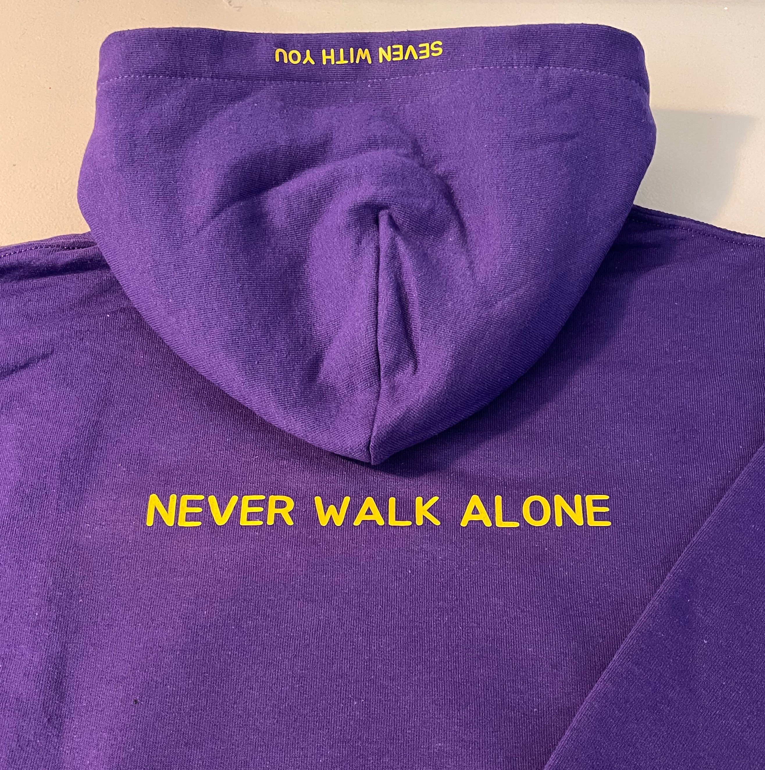 Jimin You Never Walk Alone Purple Hoodie