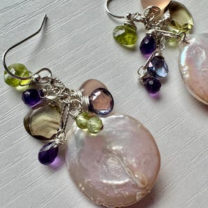 Pearl earrings