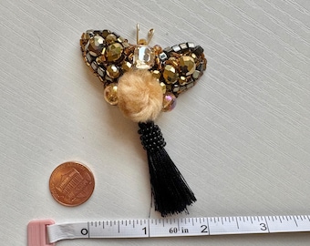 Butterfly brooch pin