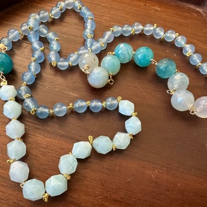 Chalcedony necklace