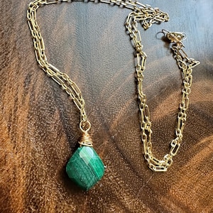 Malachite Pendant