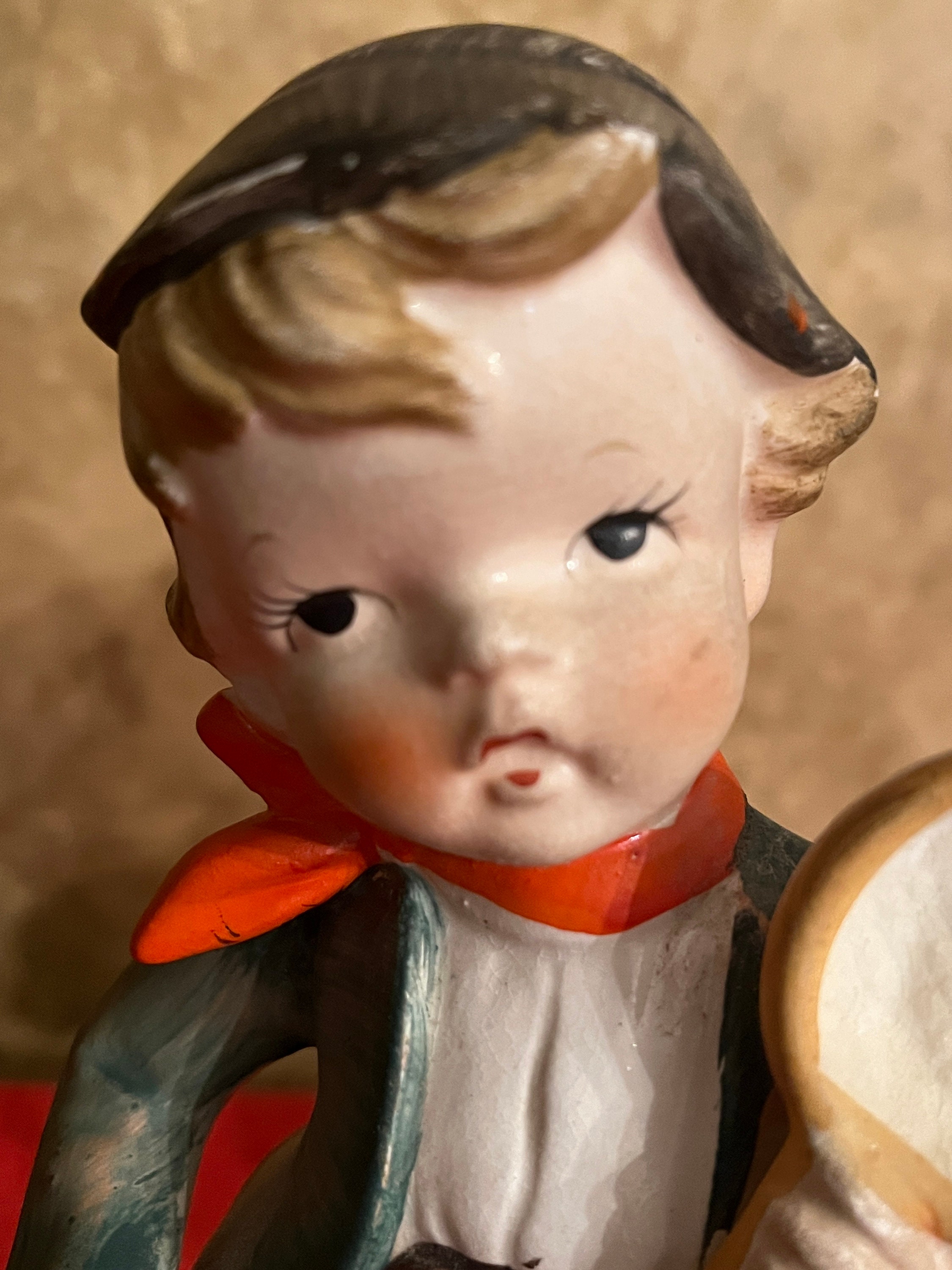 Vintage Enesco Imports of Japan Hummel-like Boy and Girl