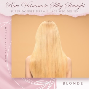 SUPER Double Drawn 613 BLONDE Full Lace Wig Design (Priority)