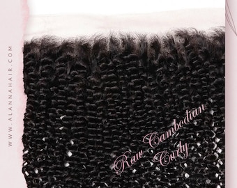 Raw Cambodian Curly HD Lace Frontals