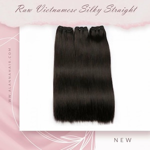 Raw Vietnamese Silky Straight Hair Bundles