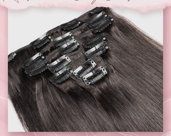 Raw Vietnamese Silky Straight Clip ins