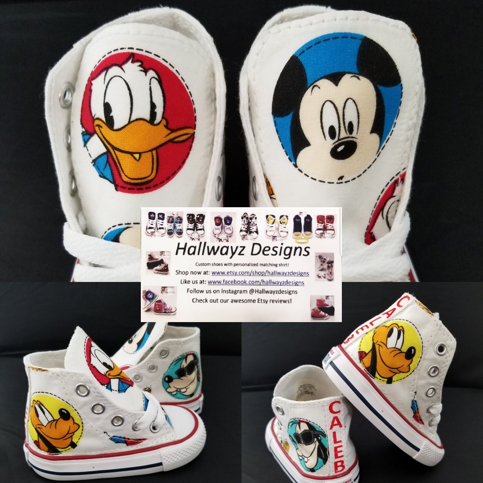 custom mickey mouse shoes