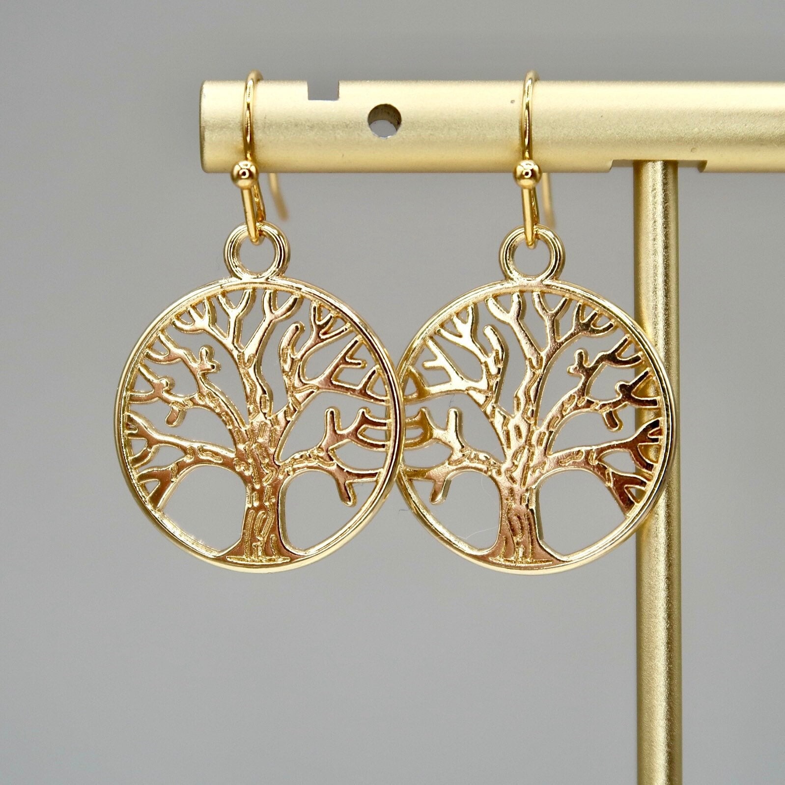 Birch Tree Red Bird Customized Earring Display Cards Personalized