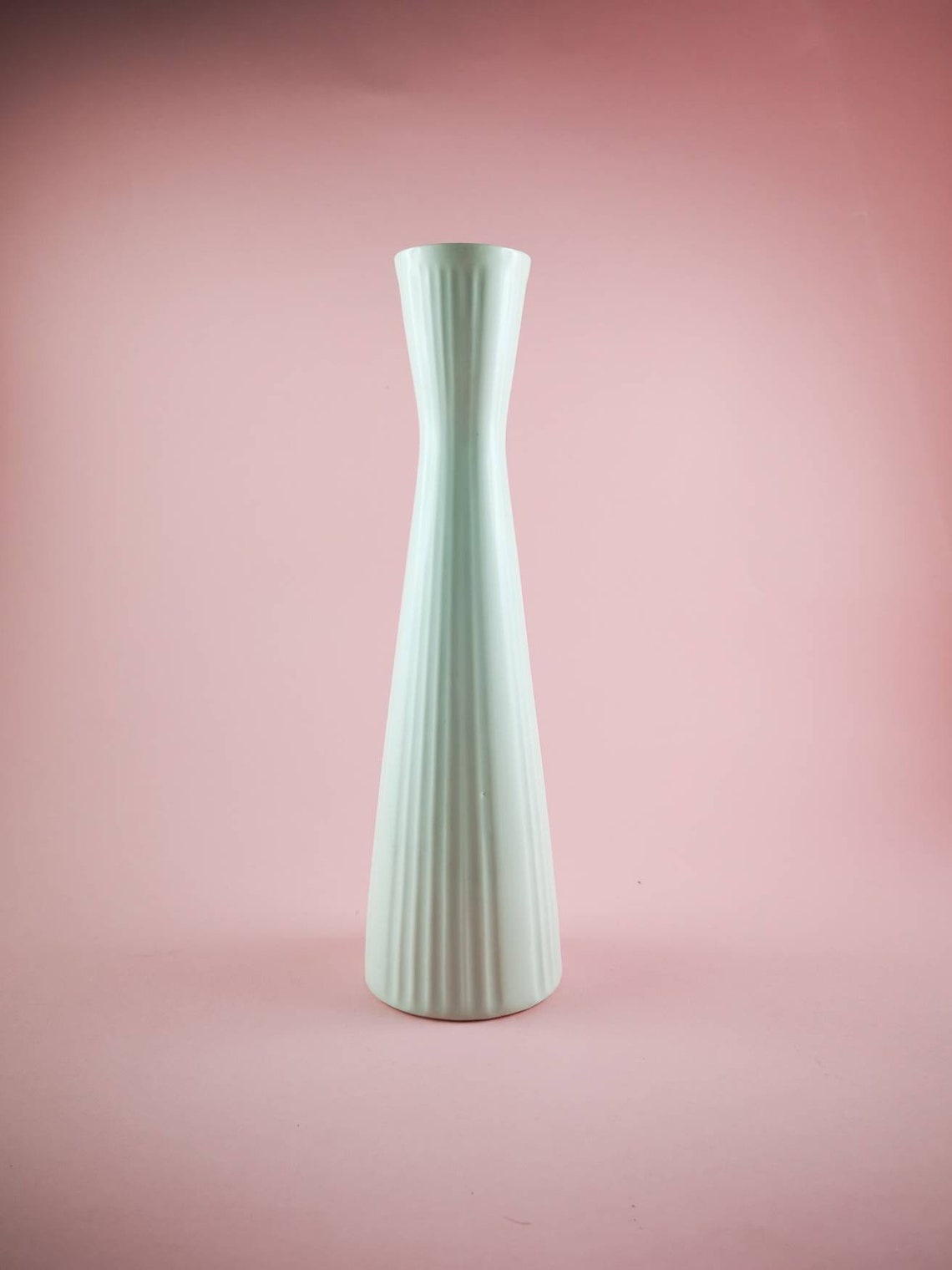 Porzellan weiße Vase Schumann Arzberg Bayern 1960er Jahre | Etsy