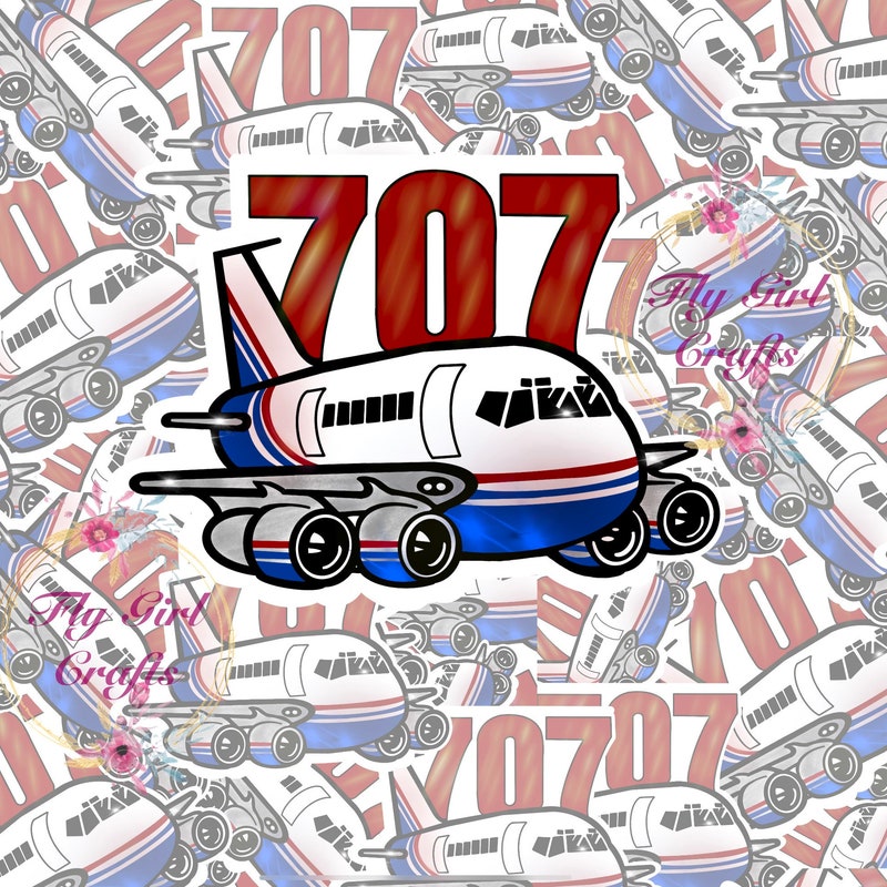 Boeing 707 - Etsy
