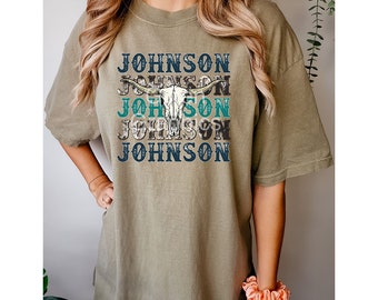 Johnson Graphic Tee - DTF Printed