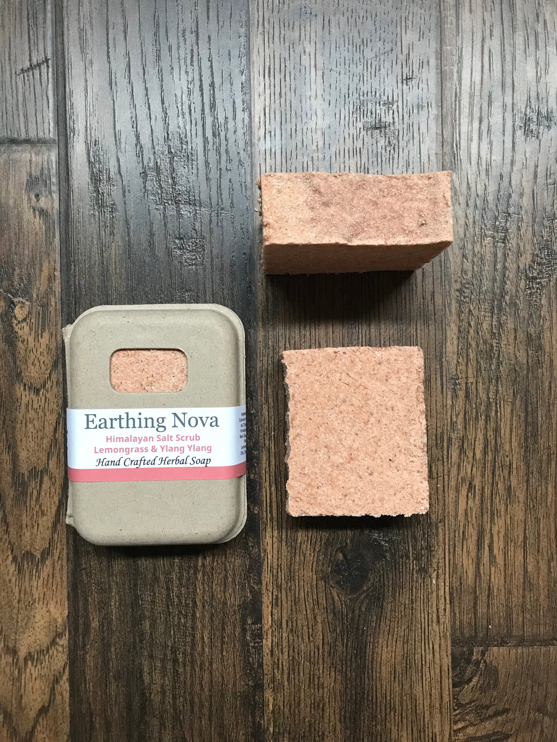Himalayan Salt Scrub with Ylang Ylang & Lemongrass