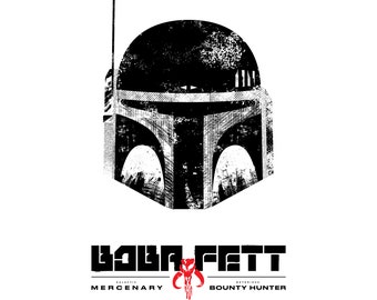 Boba Fett Forever Print