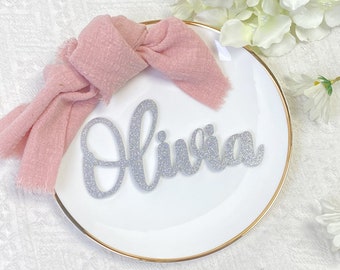 Marque-places personnalisés découpés au laser pour mariage, insignes de mariage en acrylique miroir doré, décoration de table pour baby shower, fête d'anniversaire