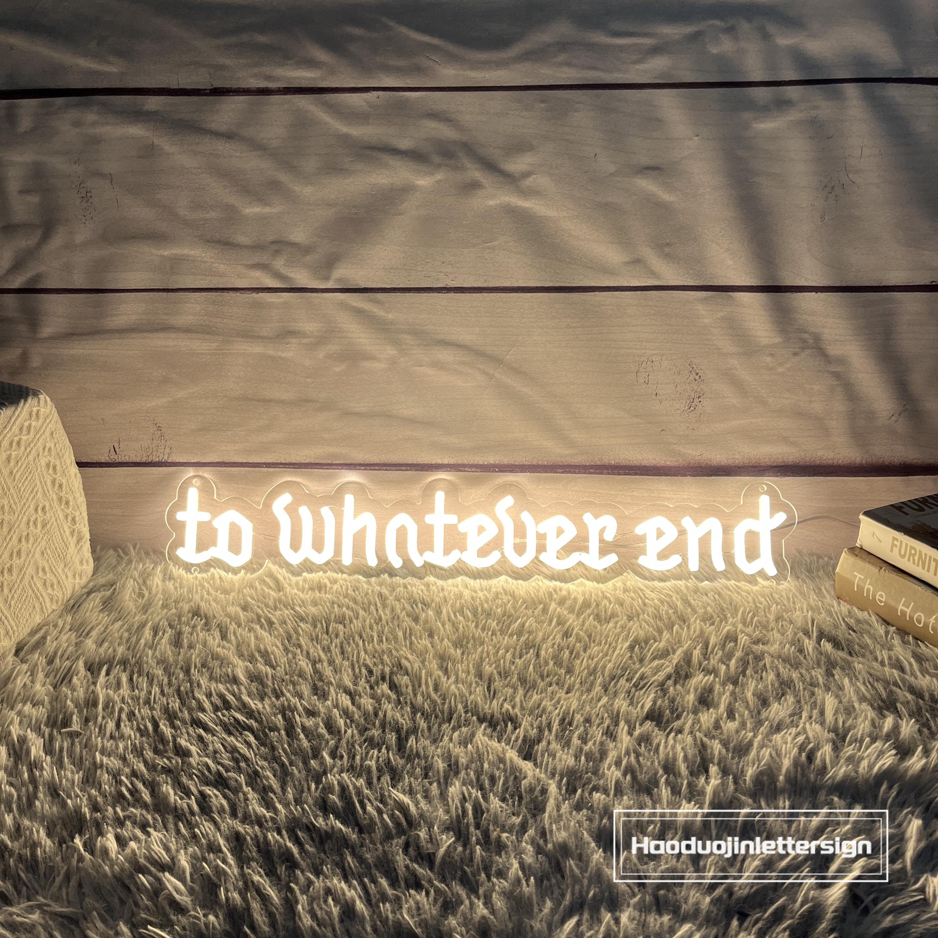 Ask Anything Led Sign Custom