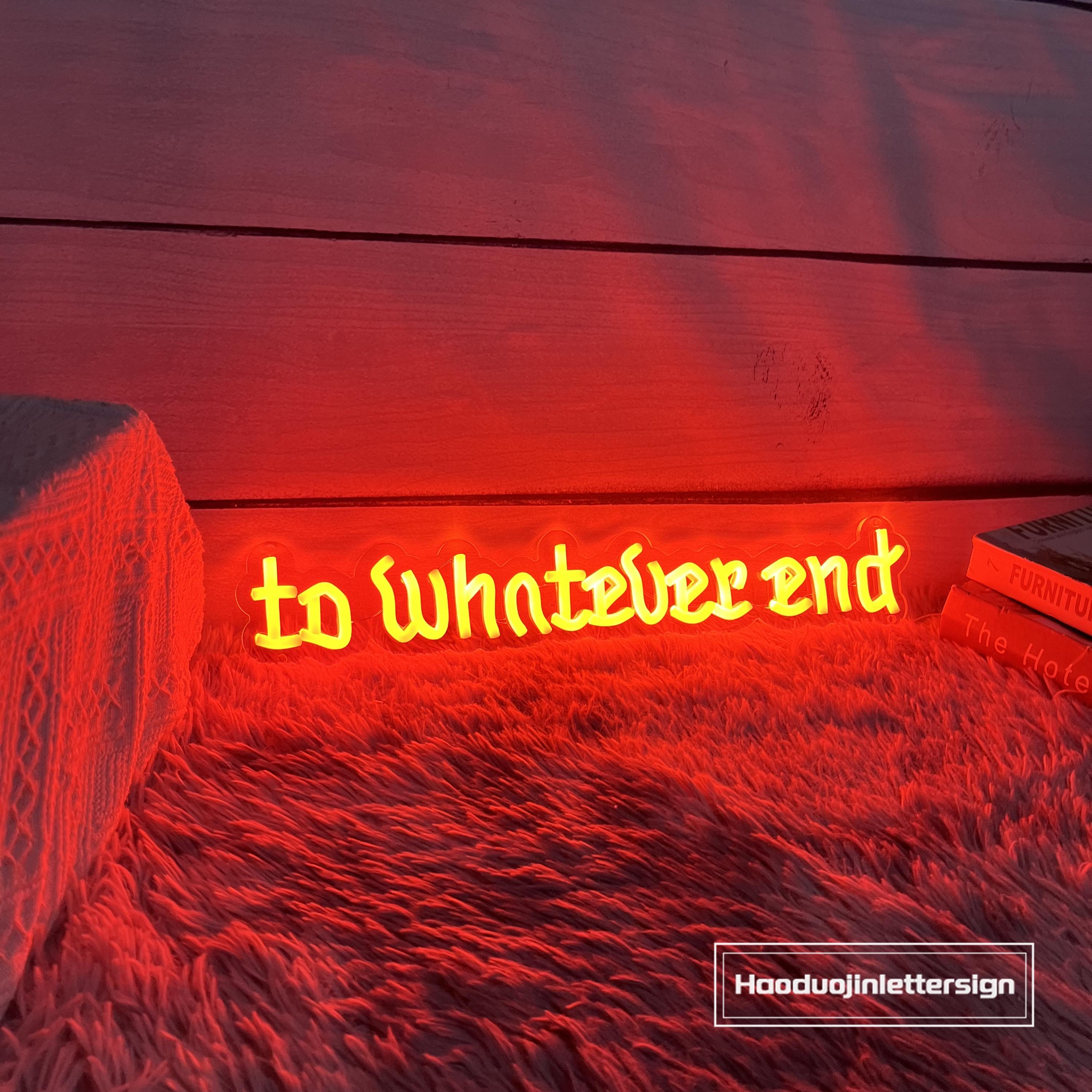 Ask Anything Led Sign Custom