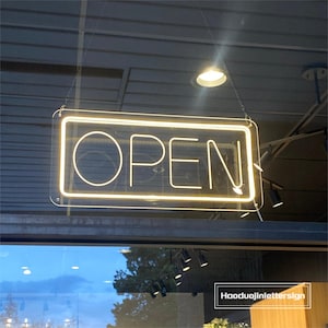 ▷ effect® Neon Sign open - günstig online kaufen