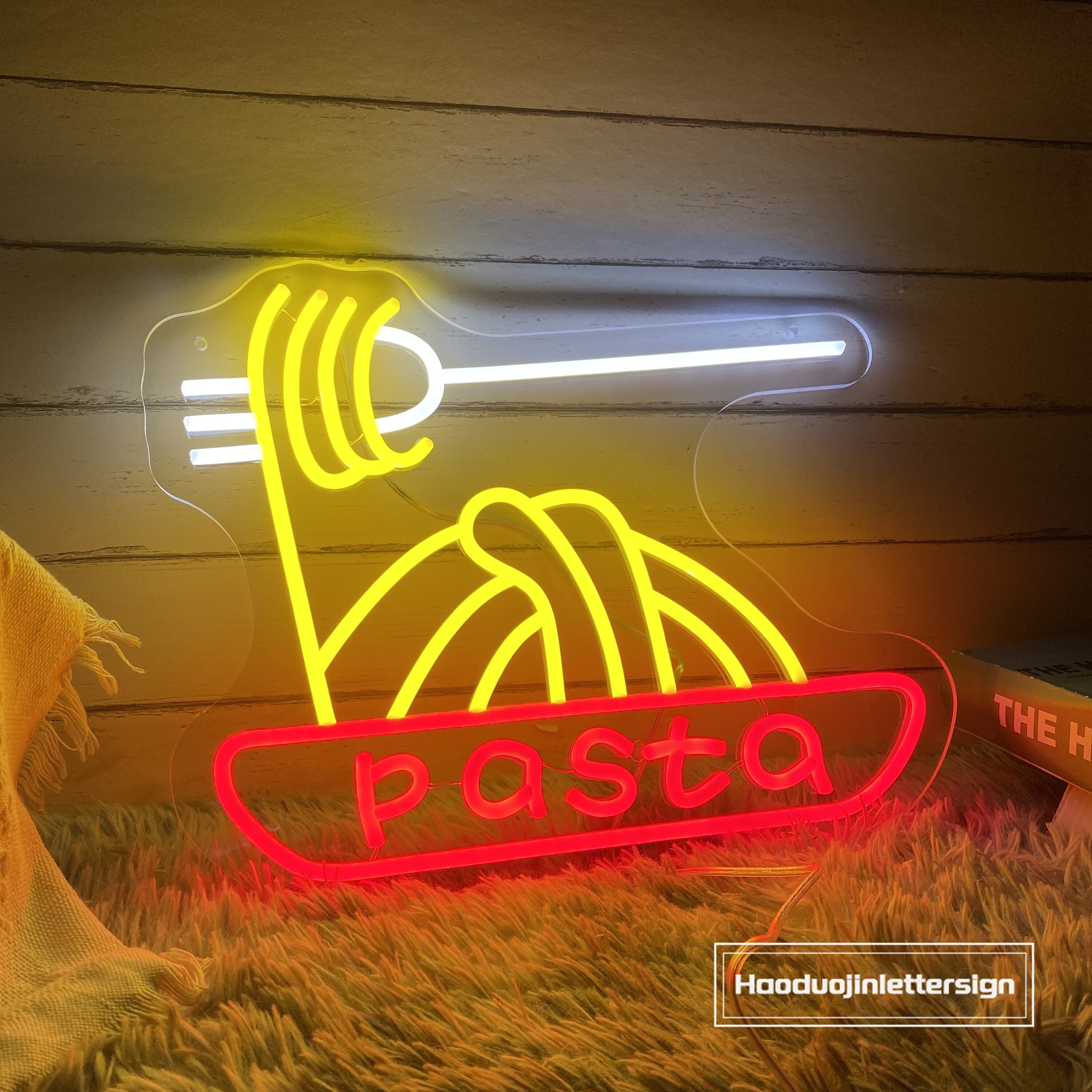 Pasta LED Neon Sign: Italian Restaurant Decor - Etsy