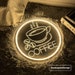 USB 3D Engraved Coffee Cup LED Neon Sign Custom Coffee Shop Cafe ...