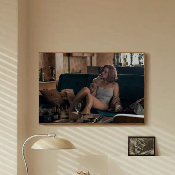The Queen's Gambit  Classic movie bedroom art Canvas Poster-unframe-8x12'',12x18''14x21''16x24''20x30''24x36''
