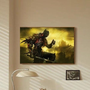 Dark Soul 3 Klassisches Spiel Schlafzimmer Kunst Leinwanddruck-ungerahmt-8x12 ''14x21 ''16x24 ''24x36 ''mehrere Auswahlmöglichkeiten