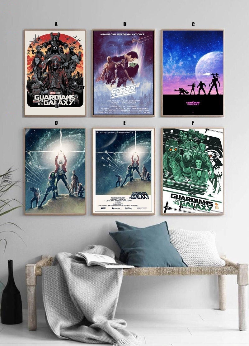 Star Lord Guardians of the Galaxy Art Print Decor - POSTER 20x30