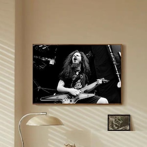 Dimebag darrell Classic MUSIC STAR Schlafzimmer Kunst Leinwand Poster-ungerahmt-8x12 ''14x21 ''16x24 ''24x36 ''mehrere Auswahlmöglichkeiten