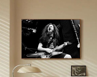 Dimebag darrell Classic movie bedroom art Canvas Poster-unframe-8x12'',12x18''14x21''16x24''20x30''24x36''