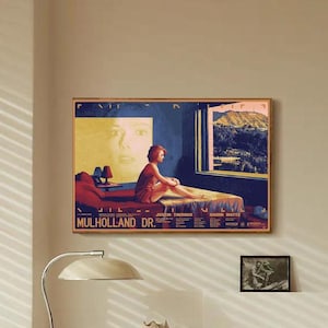Mulholland Drive Poster Classic Film Schlafzimmer Kunst Leinwand Poster-ungerahmt-8x12 ''14x21 ''16x24 ''24x36 ''mehrere Auswahlmöglichkeiten