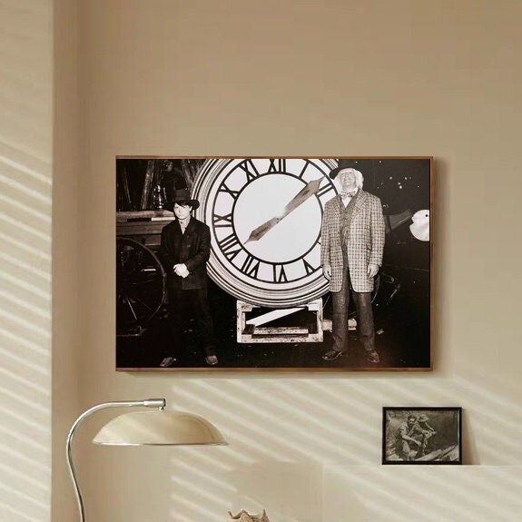 Back to the Future Clock - Etsy