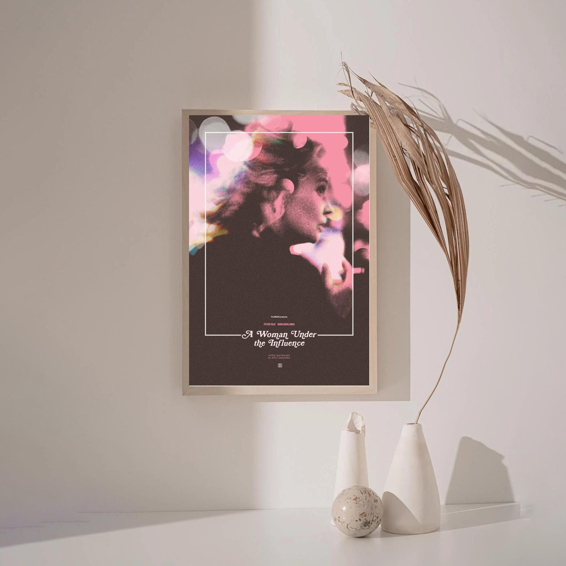 A Woman Under the Influence film Classic movie bedroom art Canvas Poster-unframe-8x12''14x21''16x24''24x36''Multiple Choices