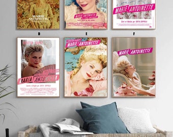 Marie Antoinette film Classic movie bedroom art Canvas Poster-unframe-8x12'',12x18''14x21''16x24''20x30''24x36''