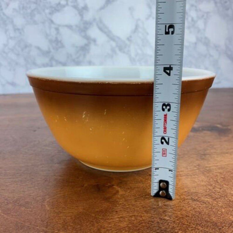 Vintage PYREX Old Orchard Medium Nesting Mixing Bowl 402 1.5 Qt