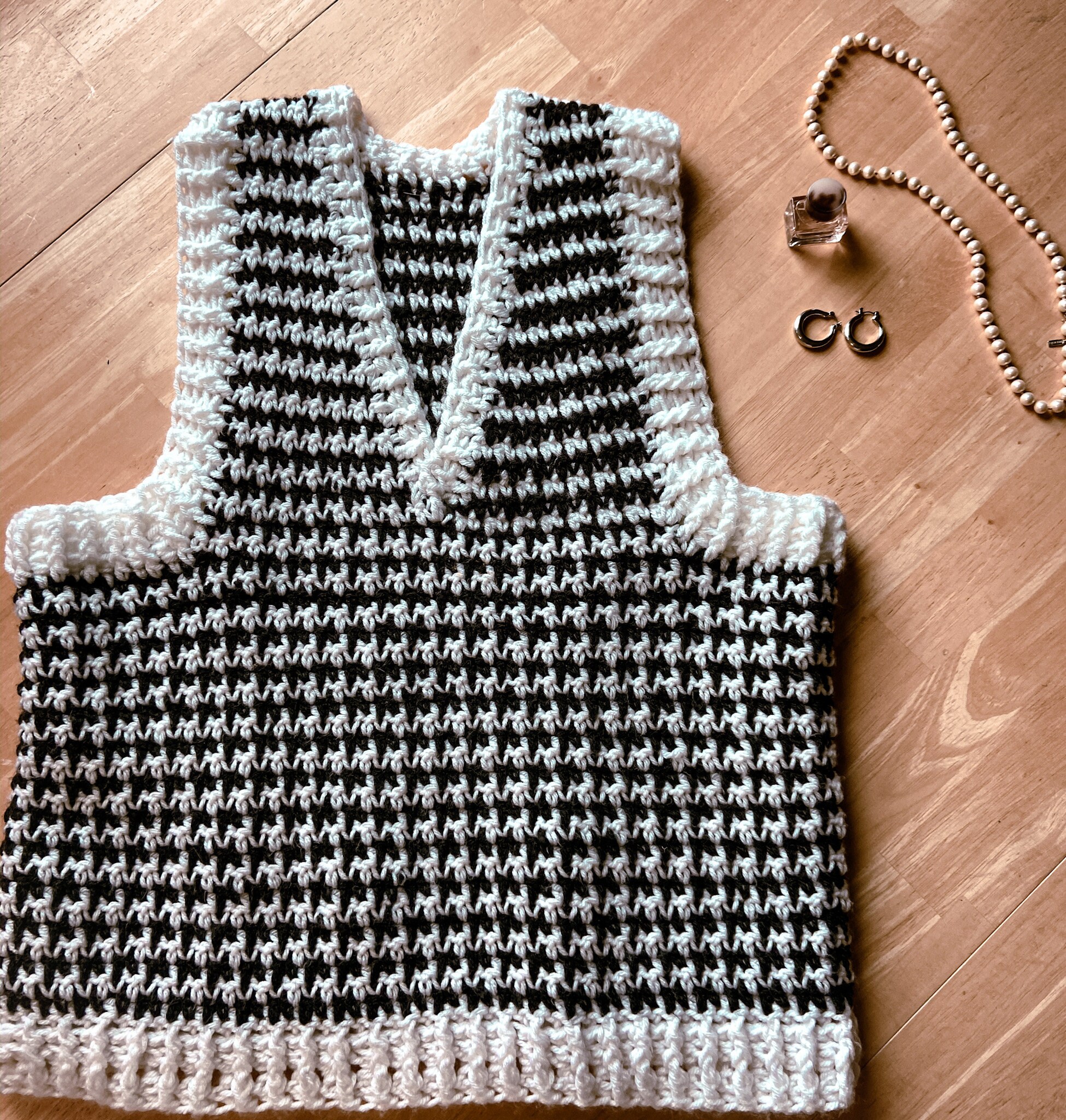 Handmade Crochet Sweater Vest - Etsy Israel