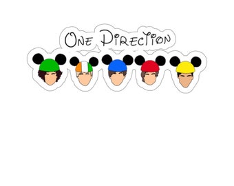 one direction stickers etsy