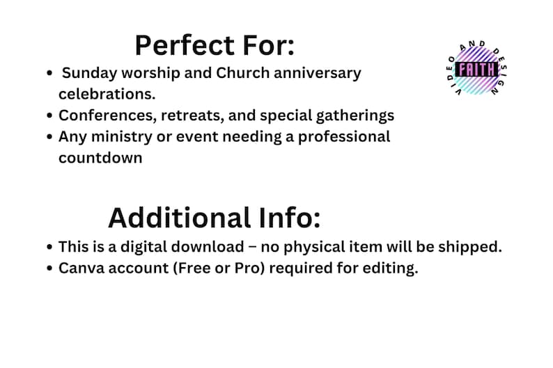 Editable Church Countdown Timers | 5-minutes & 10-minutes Welcome to ...