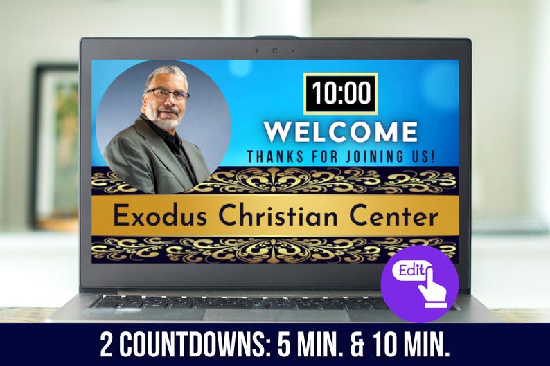 Editable Church Countdown Video Intros: Online Worship Media Timers ...