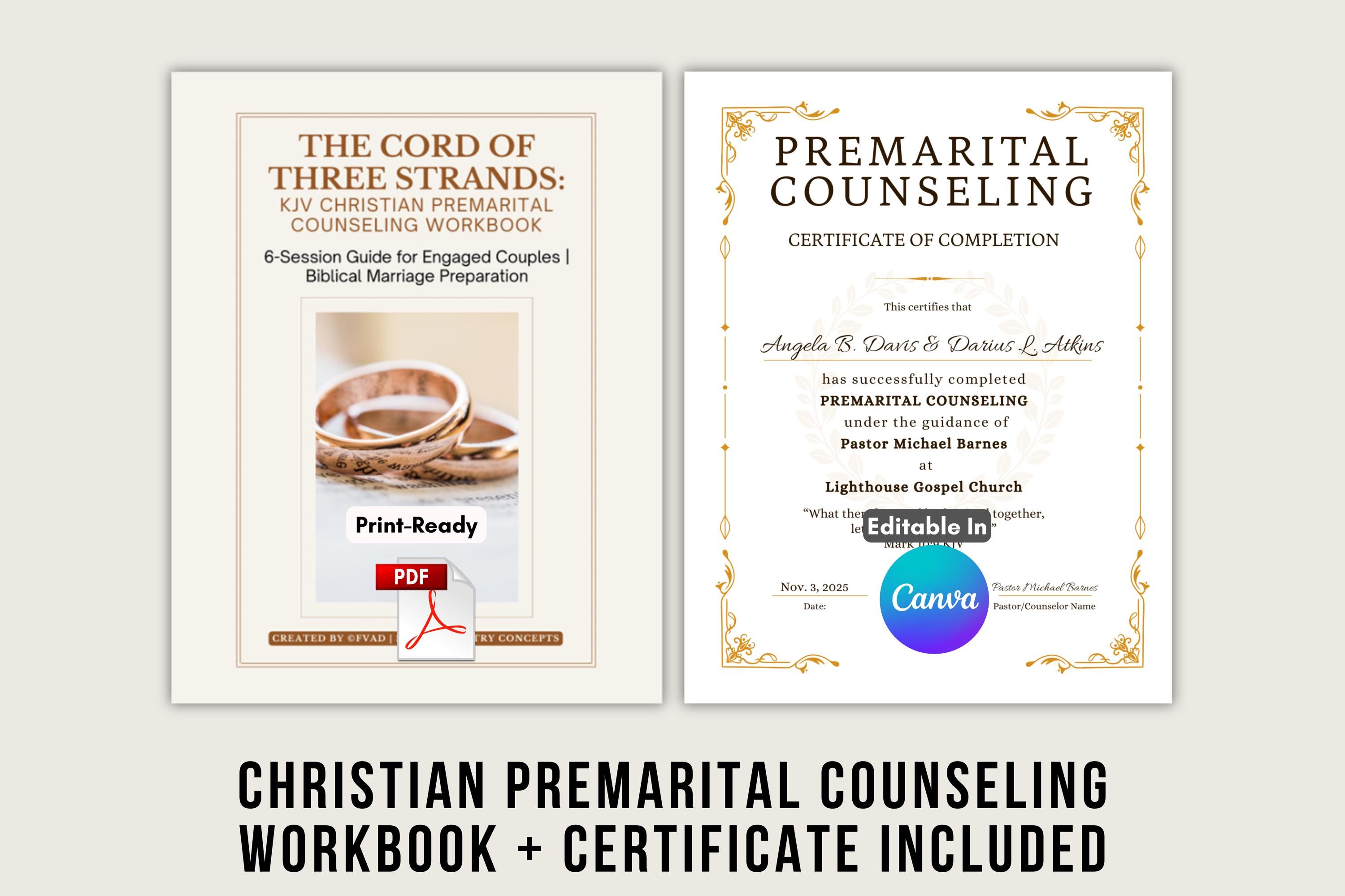 Called Together Pre- and Postmarital Workbook, image size:3000x2000