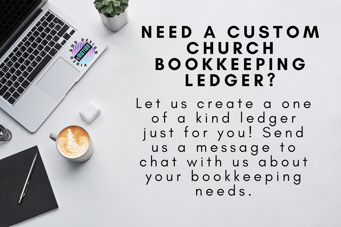 52 Week Church Bookkeeping Spreadsheet With Total Year to Date