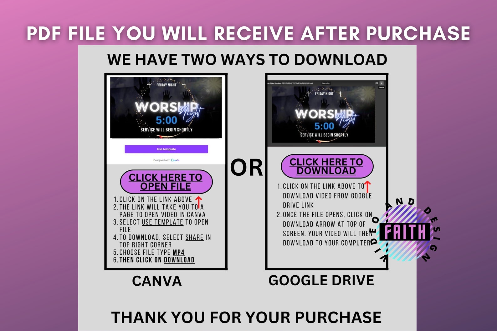 Friday Night Worship Countdown Clock With Music, Online 5 Minute Timer