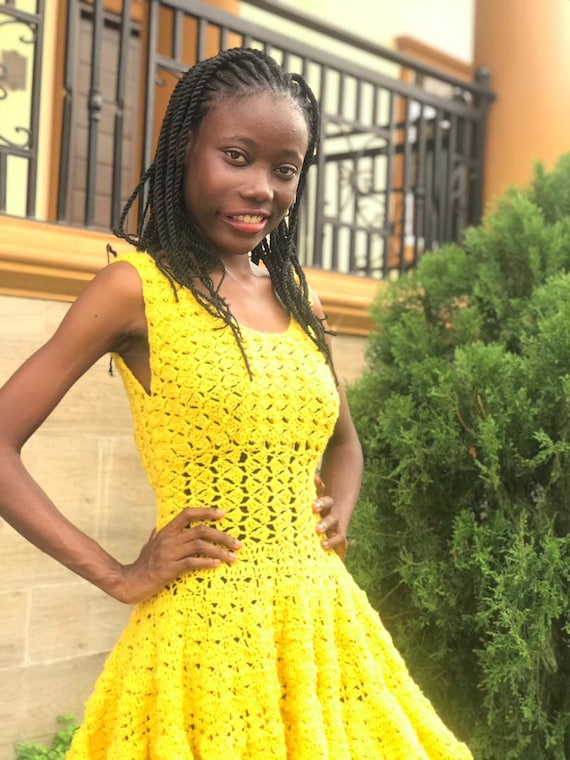 Crochet dress deals