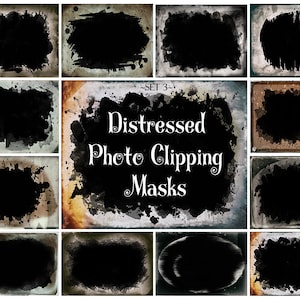 Photoshop Overlays, Fototexturen, Schnittmasken, Fotomasken, Portraitmasken, Photoshop Schnittmasken, Photoshop Maske, Aquarellmasken