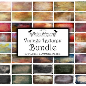 50 Vintage Textures, Photoshop Overlays, Digital Paper, Photoshop Textures, Digital Backdrop, Distressed Textures, Textures Overlay, Bundle
