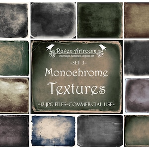 Photoshop Overlays, Monochrome TEXTURES, Vintage Textures, Backdrop, Digital Paper, Scrapbook, Photography Background, Textures Overlay