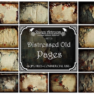 Vecchie pagine in difficoltà, Documenti del diario spazzatura, Carta digitale, Scrapbooking, Diario spazzatura digitale, Scarica immagini, Sfondo, Sfondi