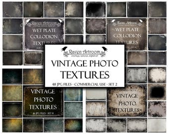 Vintage Photo Textures Bundle, Photoshop Overlays, Digital Paper, Photoshop Textures, Digital Backdrop, Distressed Textures, Layers