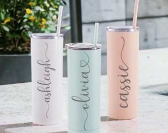 Personalized Tumbler for Mom, Bridesmaid Tumbler, Sister Gifts, Gift for Best Friends, Mothers Day Gift, Tumbler Accessories, Mugs for Mom